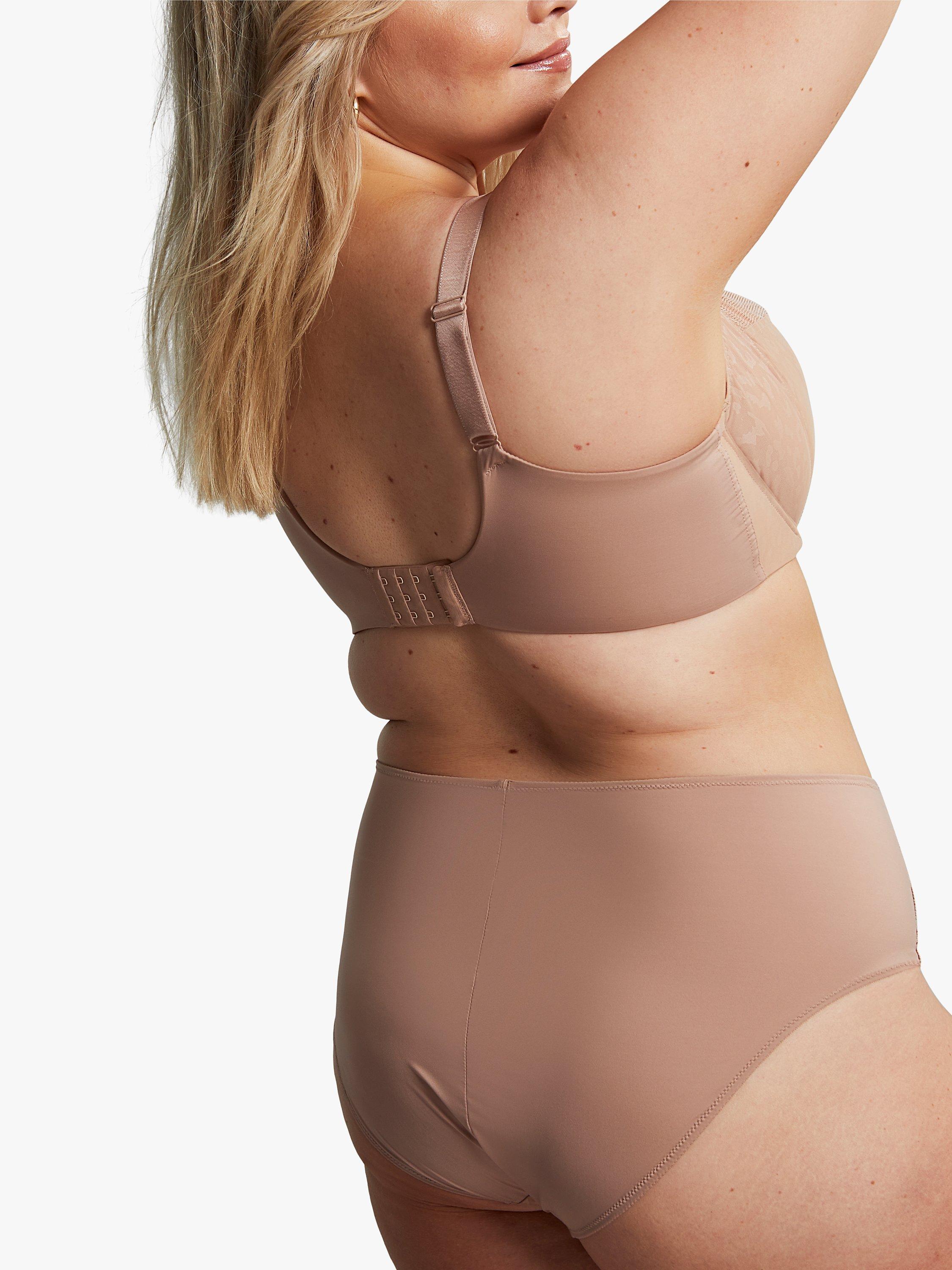 Product image 3 of 4, which shows Sculptresse Esme Animal Wired Balcony Bra, Mocha Anim, 34E