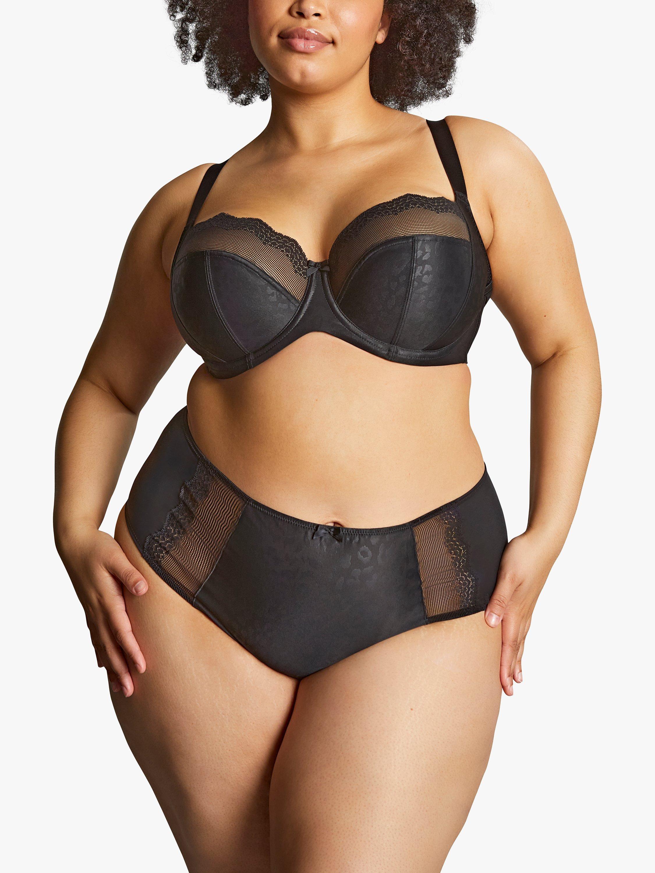 Product image 1 of 4, which shows Sculptresse Esme Animal Full Brief, Black Anim, 12