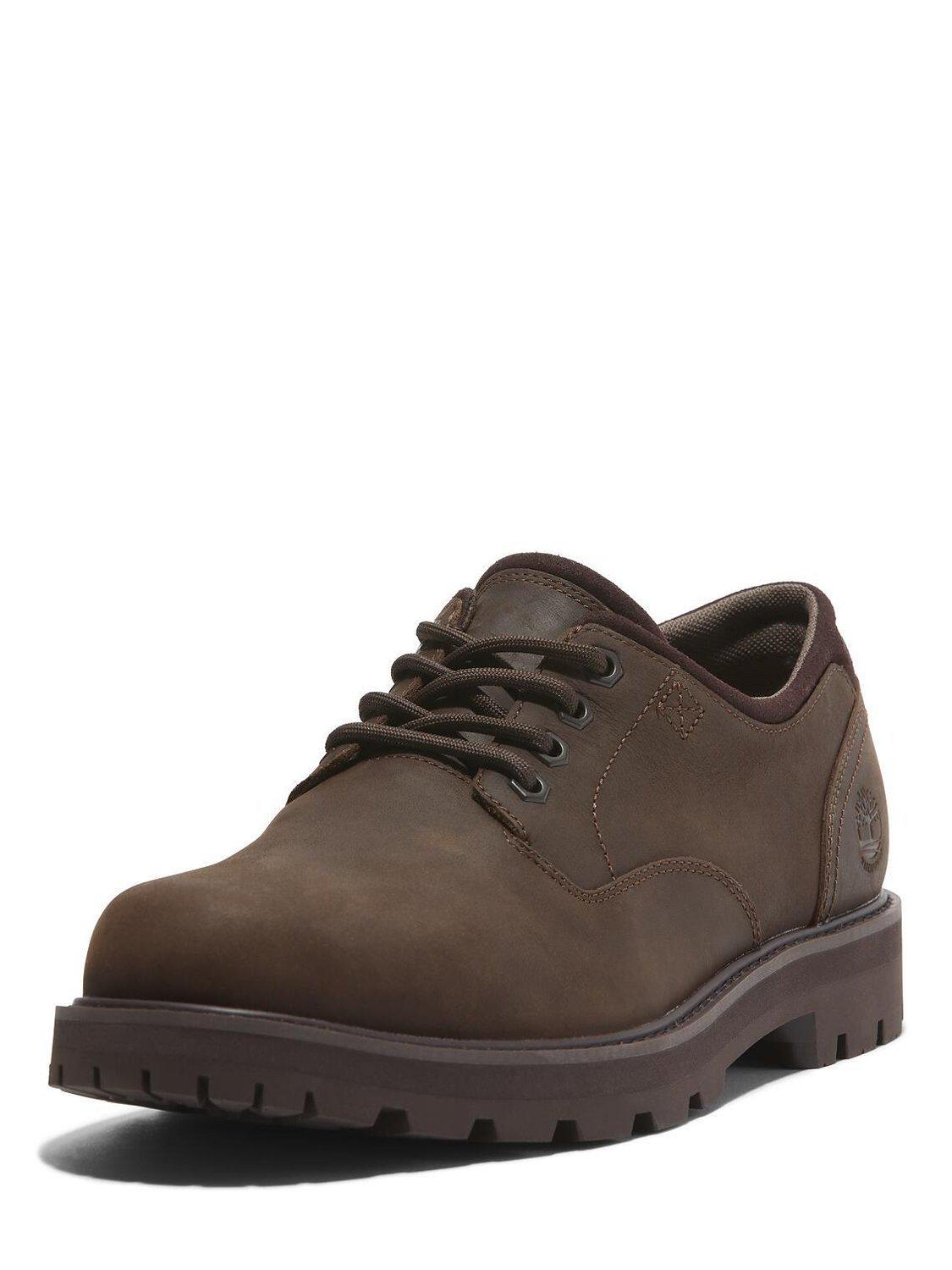 Product image 4 of 7, which shows Timerland Britton Road Leather Waterproof Oxford Shoes, Dark Brown, 7