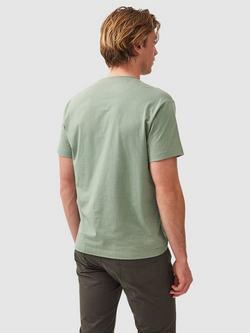 Rodd & Gunn The Gunn Cotton Slim Fit Short Sleeve T-Shirt - view 2, Turf