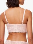 Triumph Sensual Spotlight Floral Underwired Corset Bra, Foundation Nude