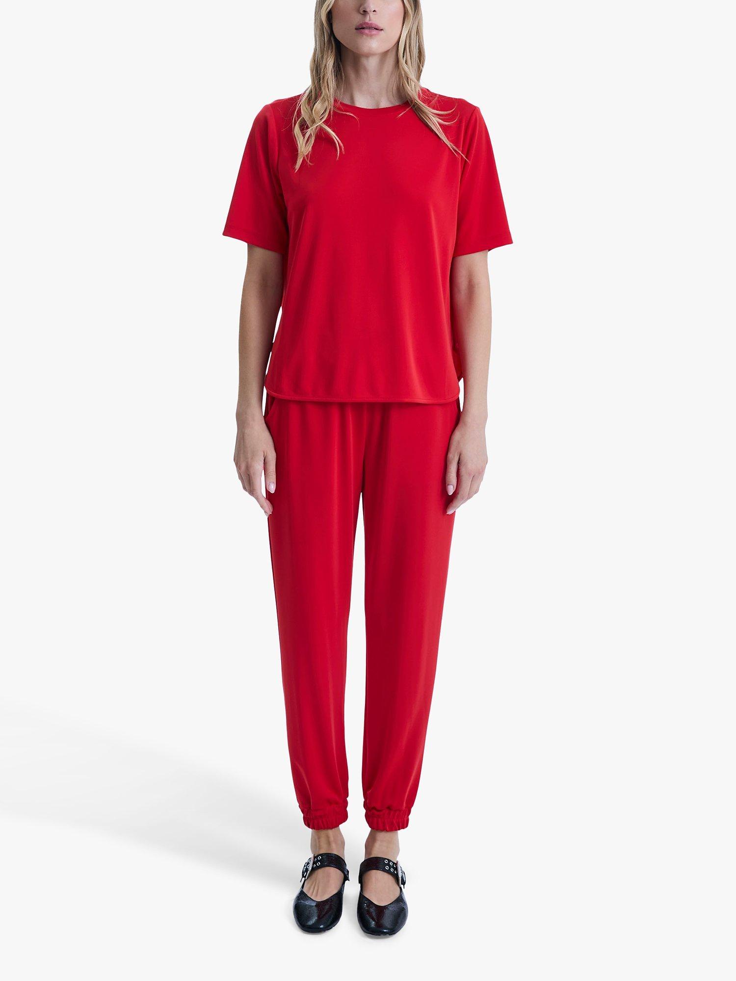 Product image 1 of 6, which shows James Lakeland Jersey T-Shirt, Red, 8