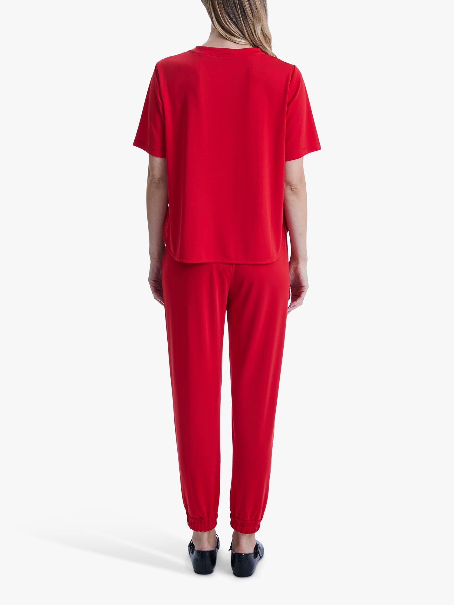 Product image 2 of 6, which shows James Lakeland Jersey T-Shirt, Red, 8