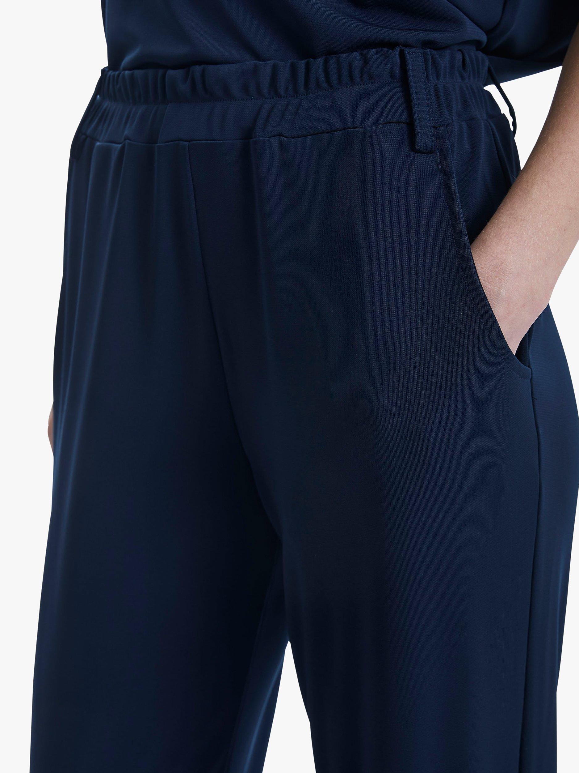 Product image 4 of 6, which shows James Lakeland Jersey Tapered Joggers, Navy, 8