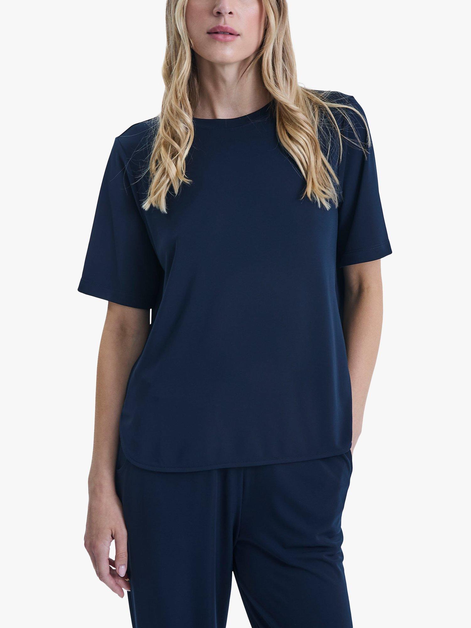 Product image 3 of 7, which shows James Lakeland Jersey T-Shirt, Navy, 8