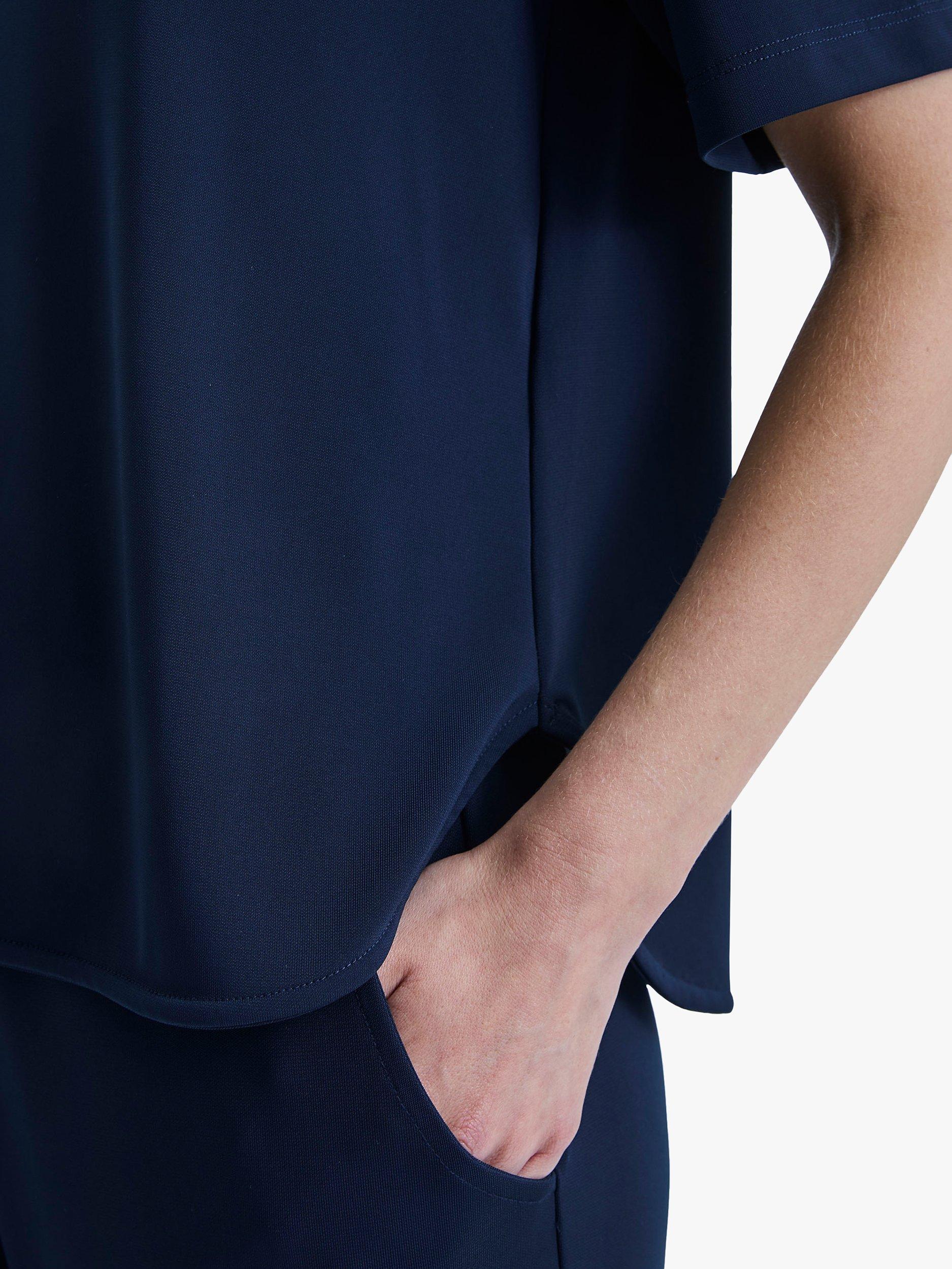 Product image 6 of 7, which shows James Lakeland Jersey T-Shirt, Navy, 8