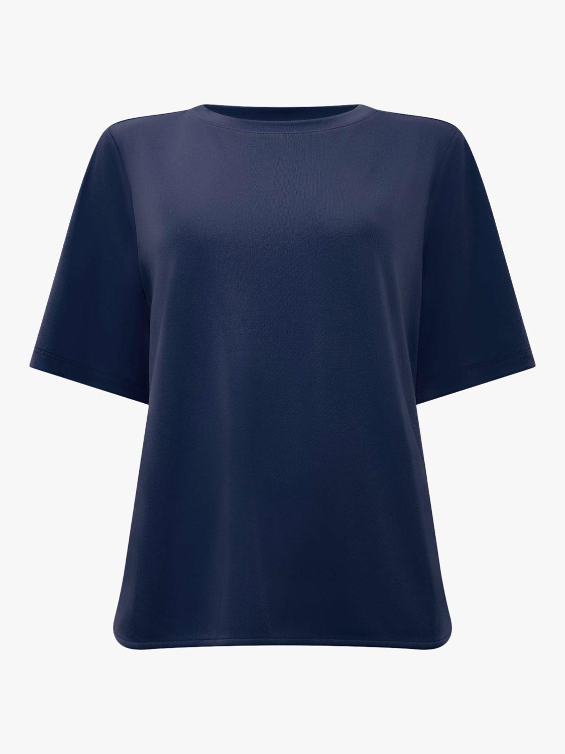 Product image 7 of 7, which shows James Lakeland Jersey T-Shirt, Navy, 8
