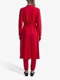 James Lakeland Long Belted Cardigan, Red