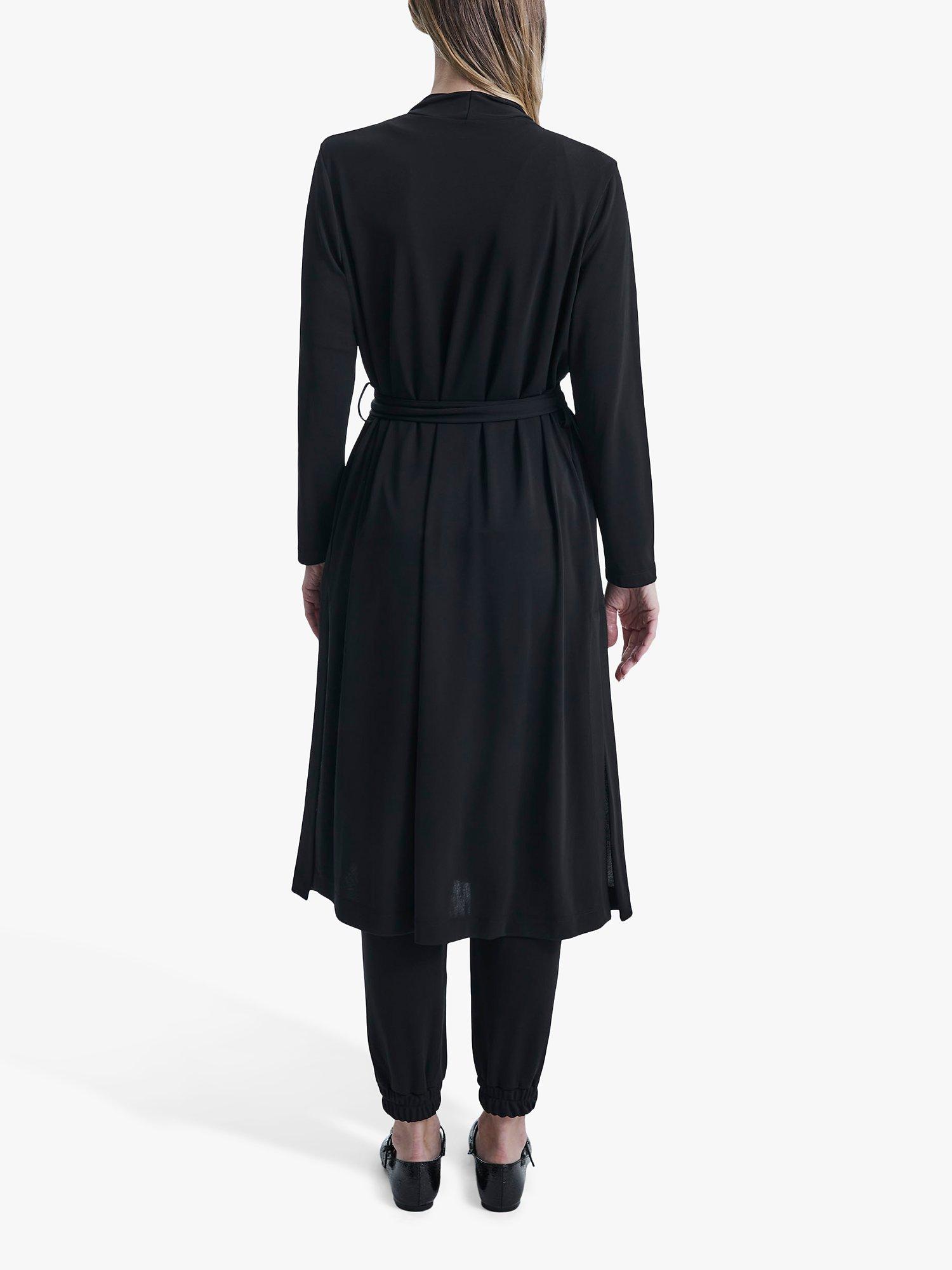 Product image 2 of 5, which shows James Lakeland Long Belted Cardigan, Black, 8