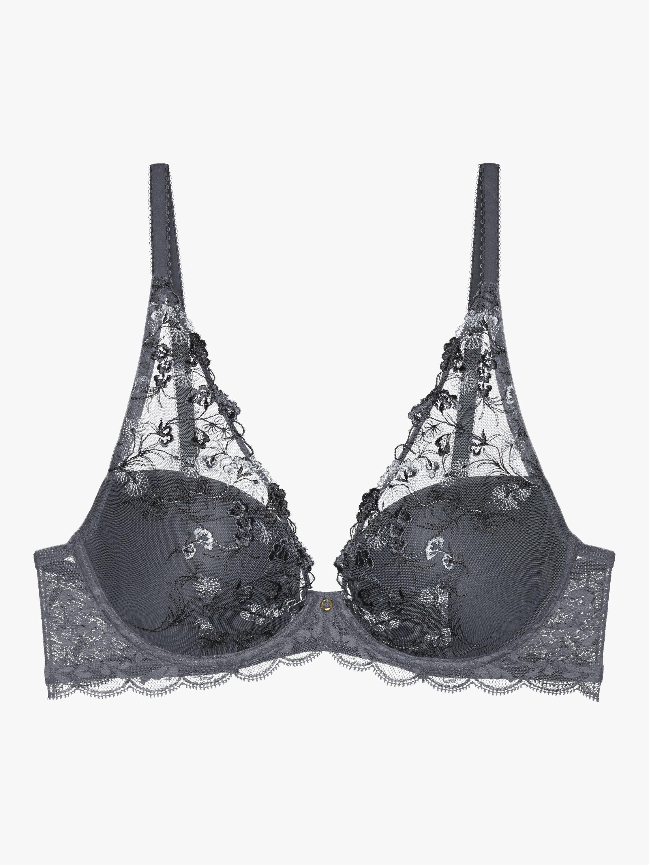 Product image 5 of 5, which shows Triumph Sensual Spotlight Underwired Bra, Pigeon Grey, 32B