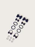 Monsoon Kids' My School Hair Accessories Set, Navy