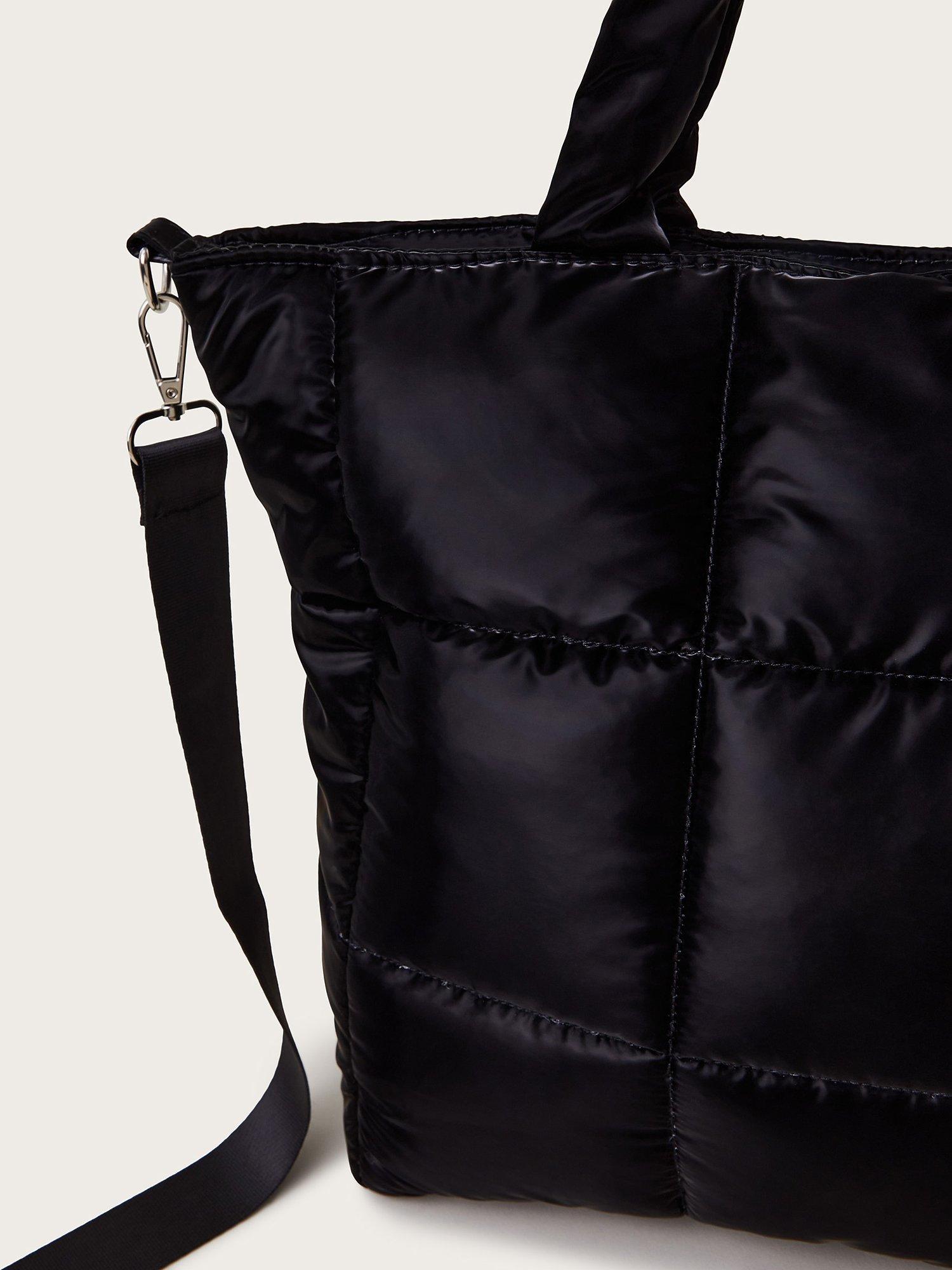 Monsoon Duvet Tote Bag Black