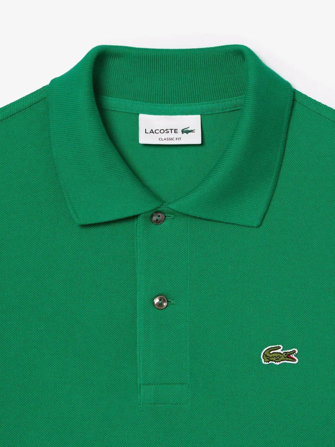 Lacoste Core Pique Polo Shirt Green