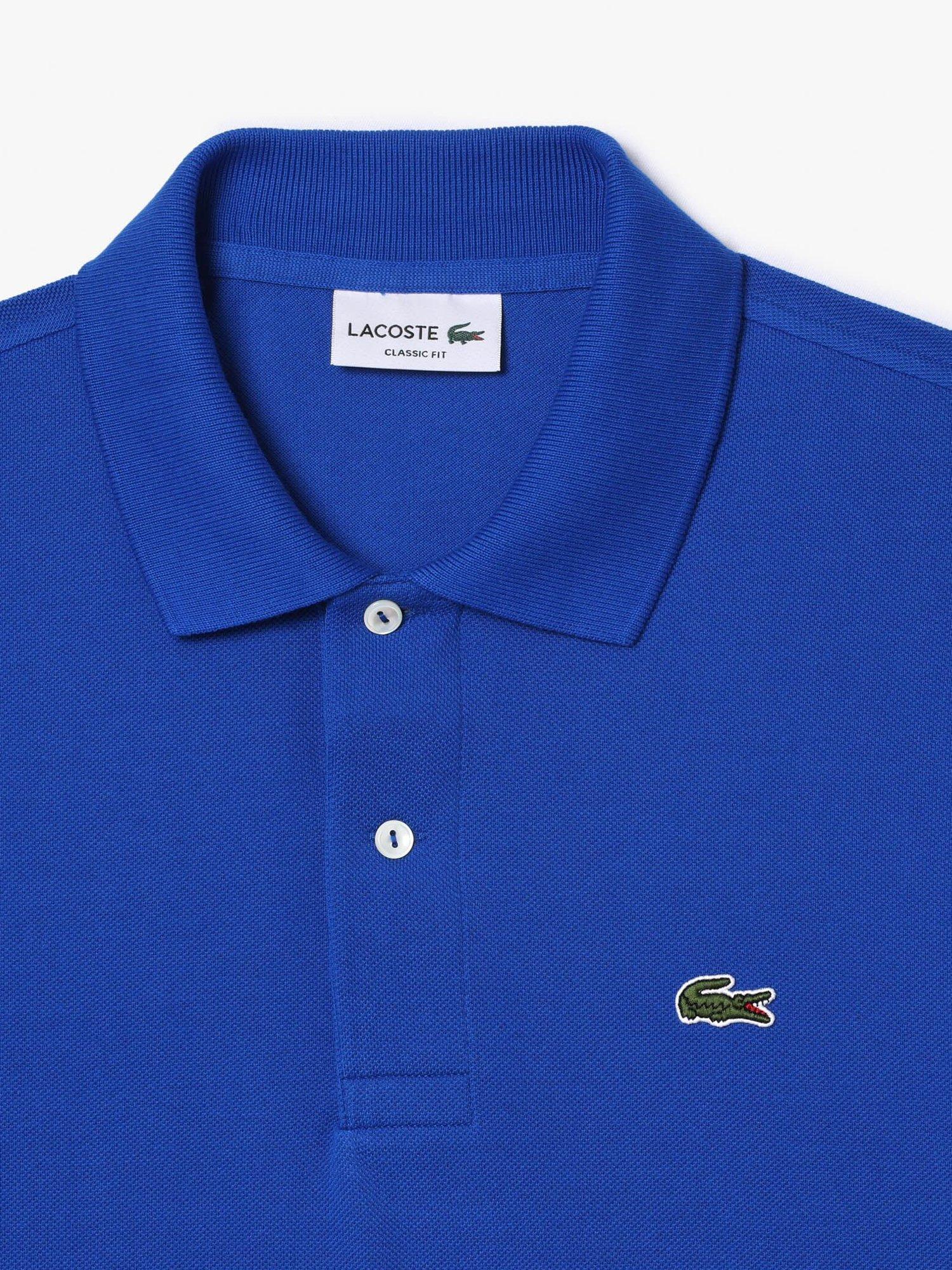 Lacoste Core Pique Polo Shirt Royal Blue