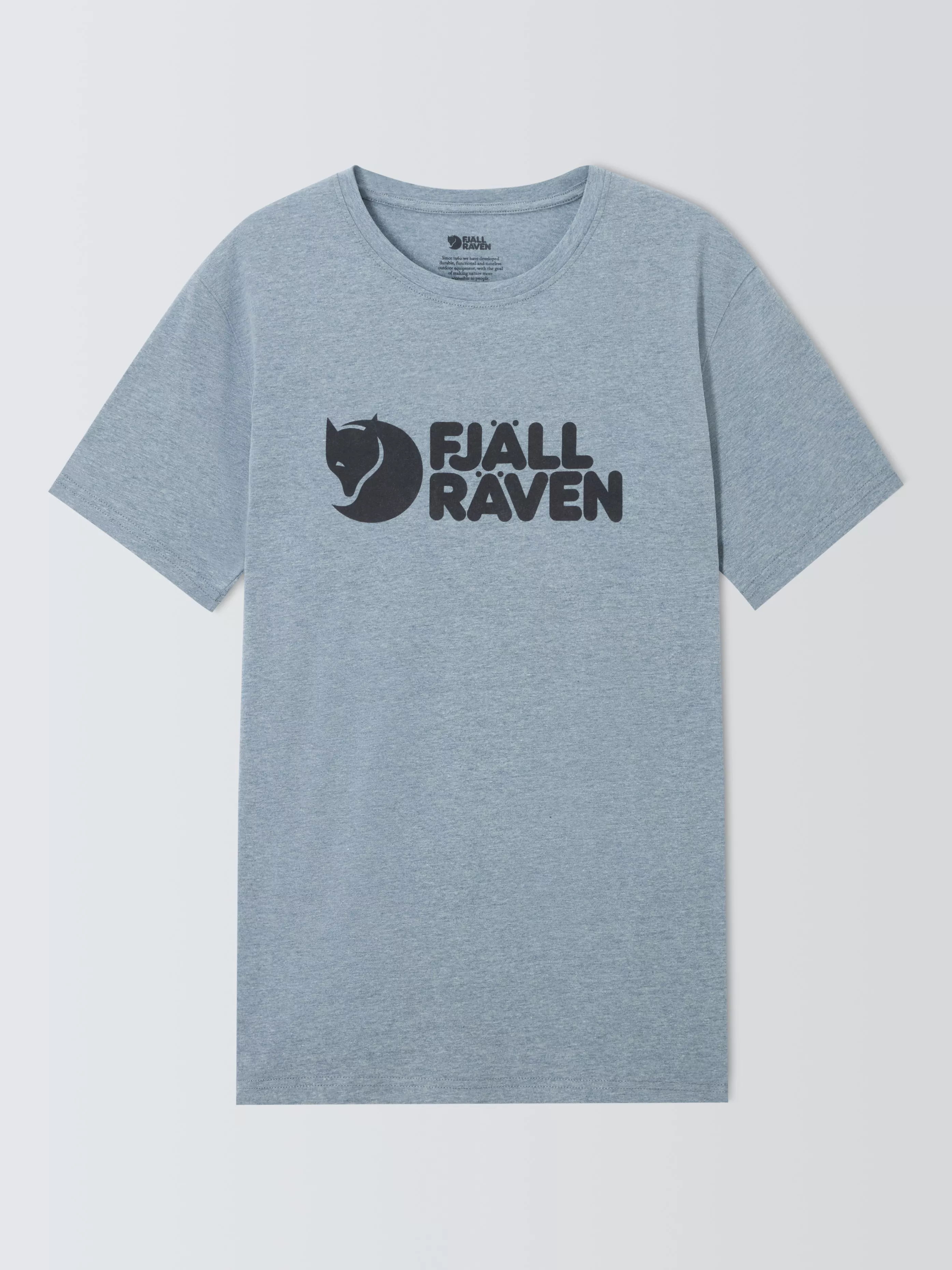 Fjällräven Cotton Blend Regular Fit Short Sleeve Logo T-Shirt