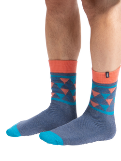 totes Men's Original Slipper Socks, Pack of 2 - view 2, Blue/Multi