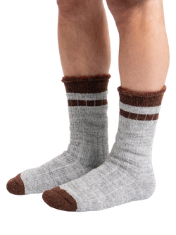 totes Mens Alpaca Blend Ankle Socks, Pack of 2, Multi - view 2, Multi