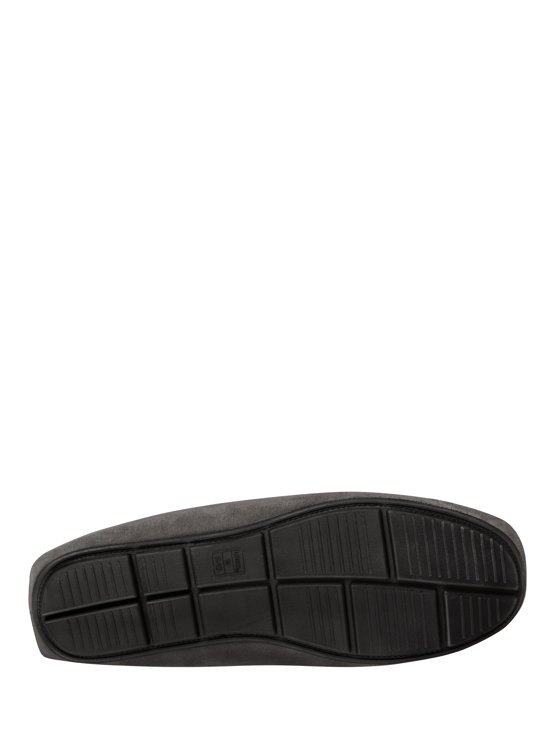 Product image 6 of 8, which shows totes Suede Moc Slippers, Grey, S