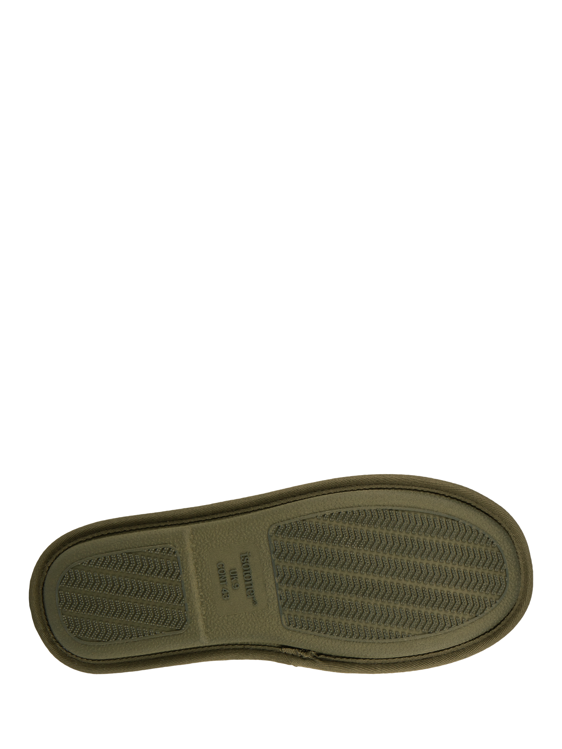 Product image 6 of 7, which shows totes Sport Quilted Mule Slippers, Khaki, 8