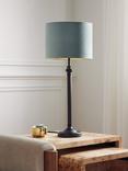 John Lewis Matt Velvet Drum Lampshade