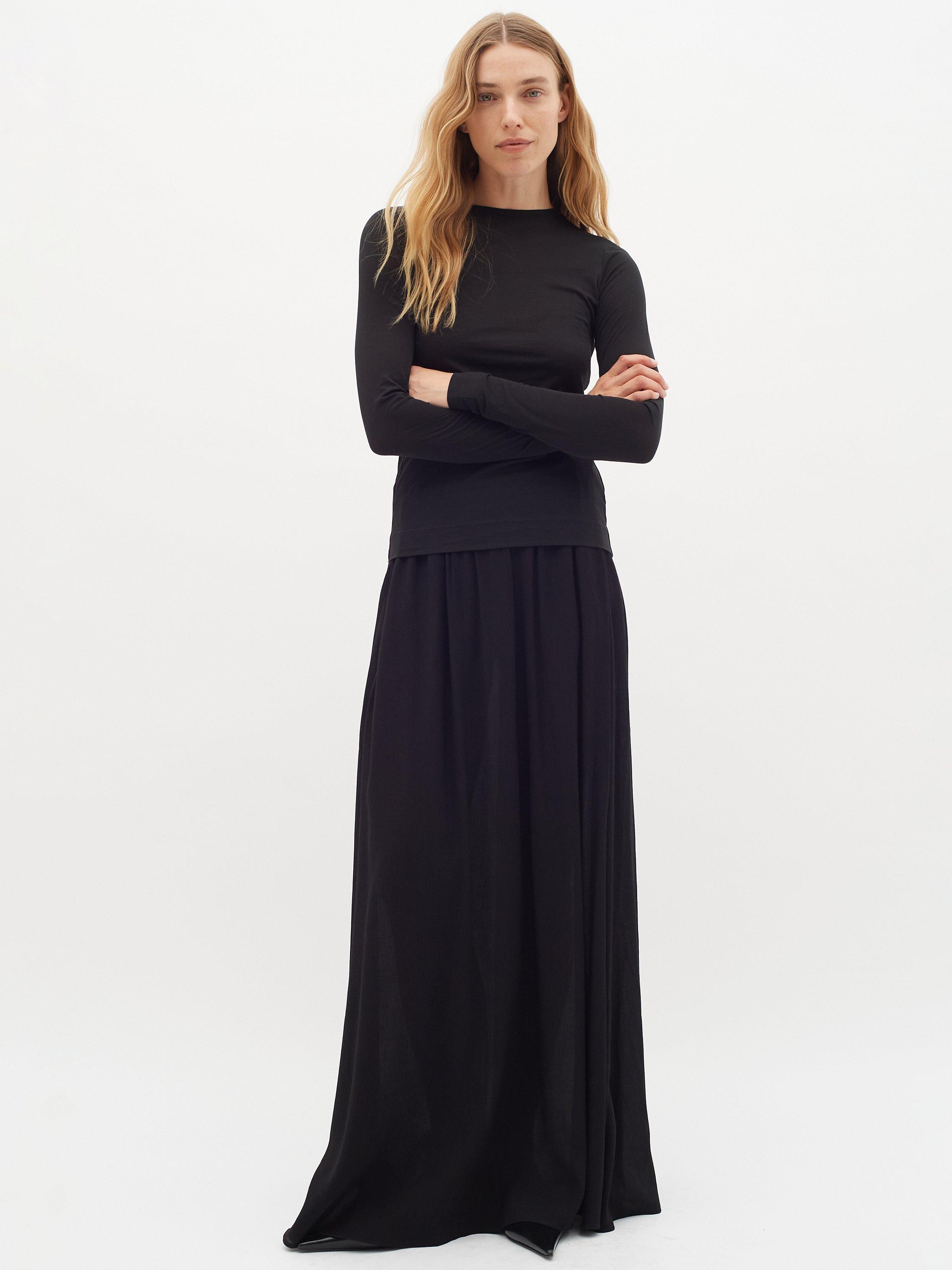 Product image 3 of 6, which shows InWear Legend Long Sleeve Top, Black, XS