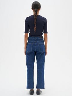 InWear V-Neck Slim Fit T-Shirt, Marine Blue - view 2, Marine Blue