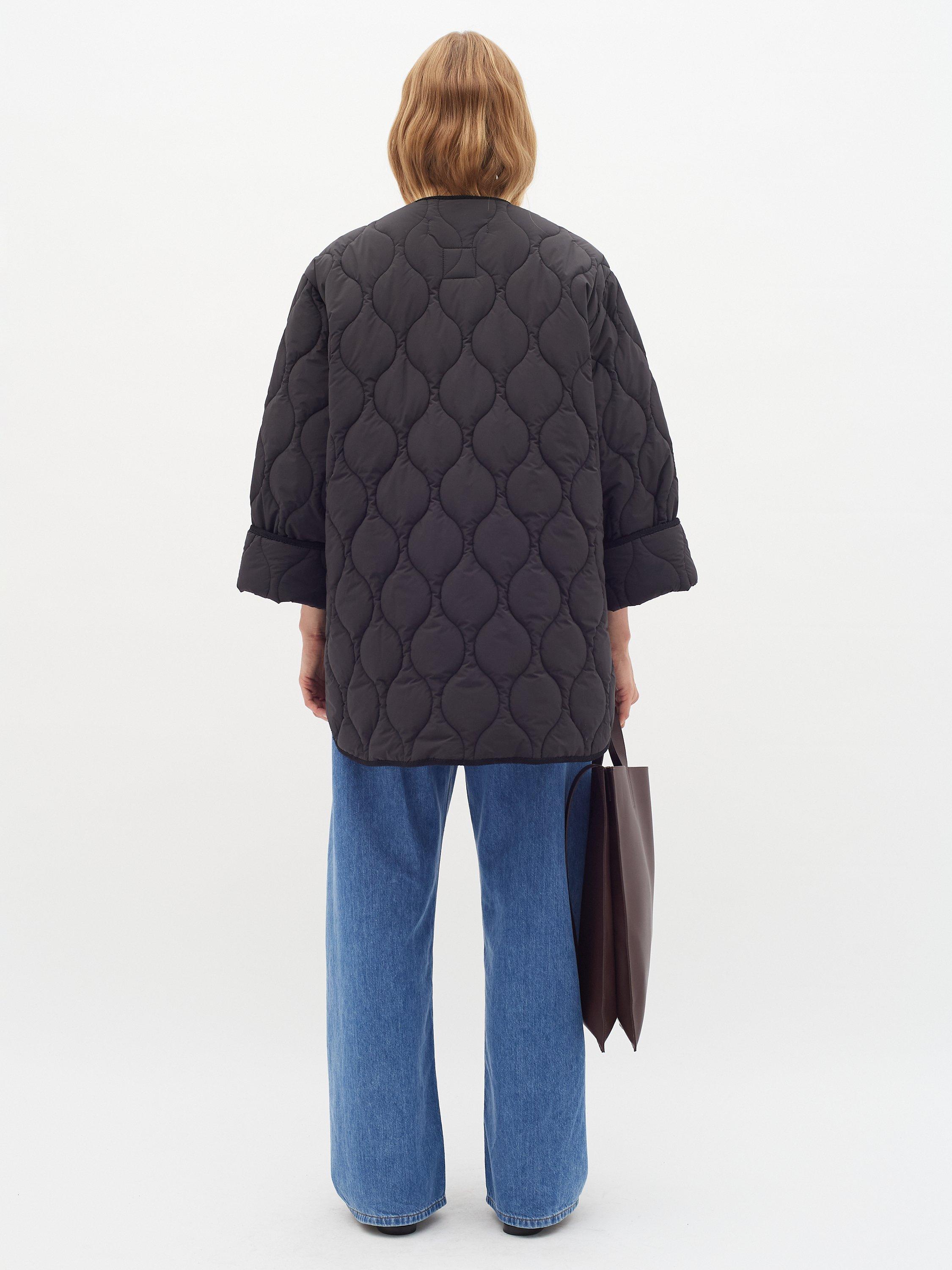 Product image 2 of 6, which shows InWear Leigan Quilted Jacket, Black, 8
