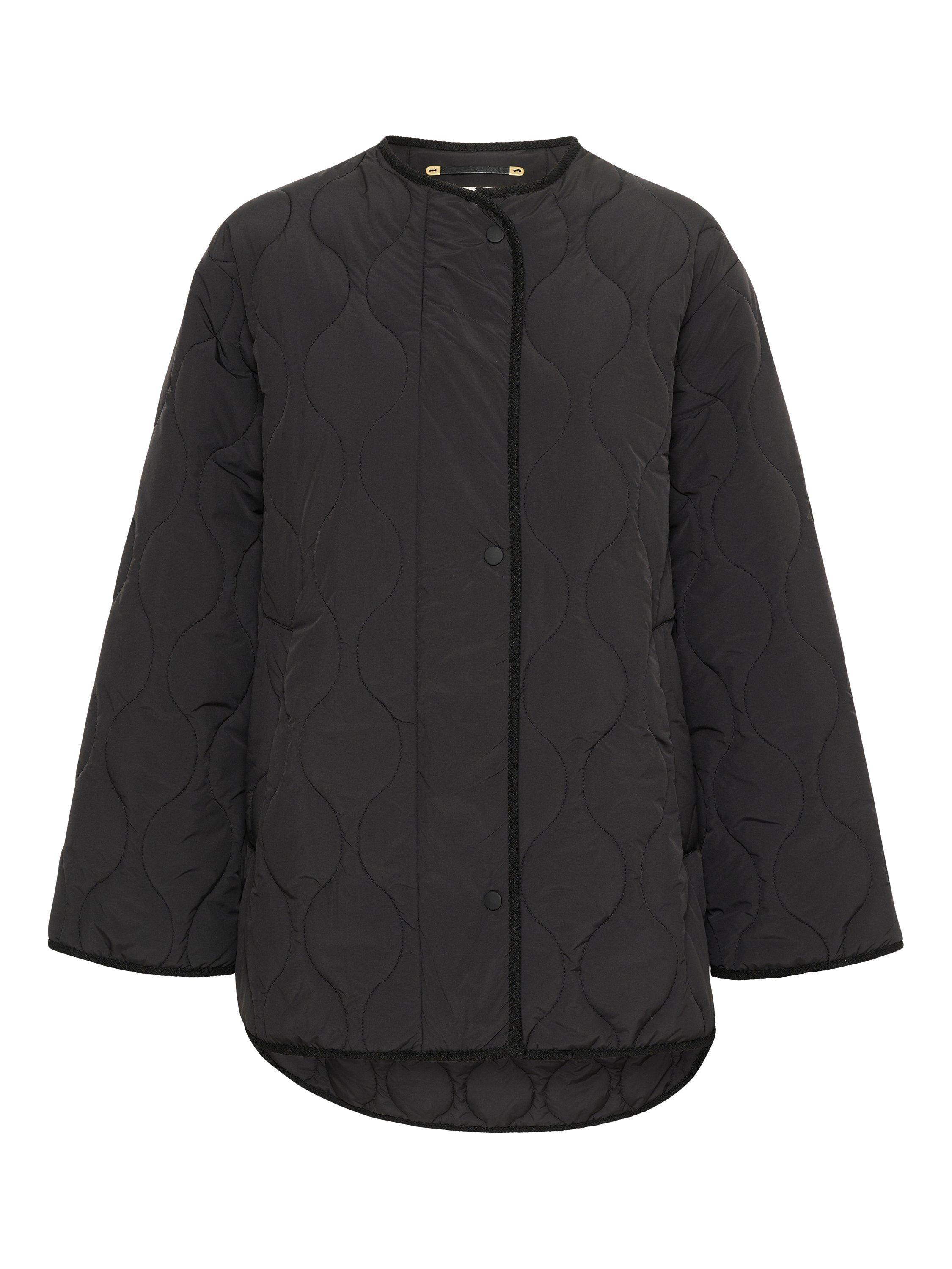 Product image 5 of 6, which shows InWear Leigan Quilted Jacket, Black, 8