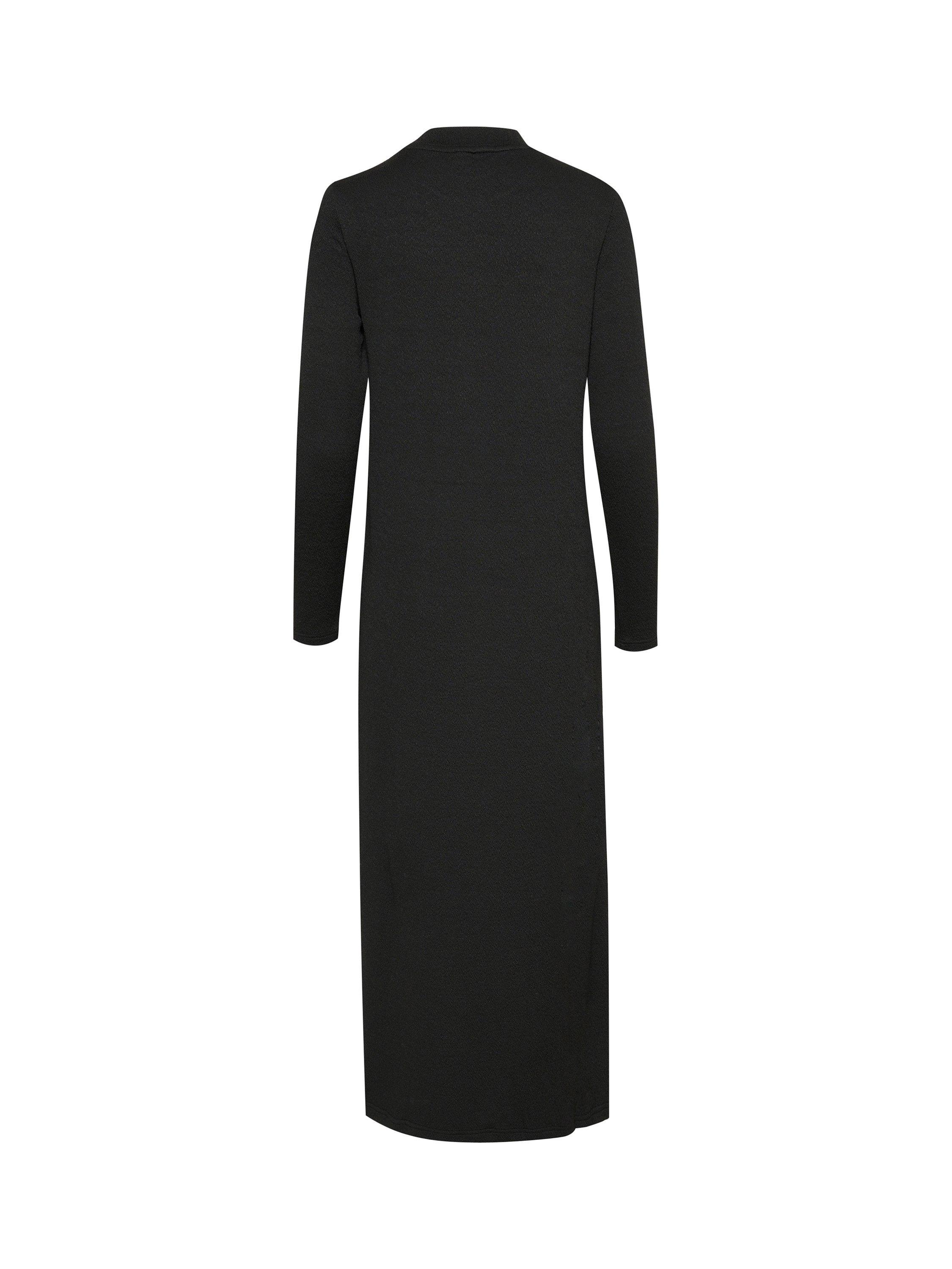 Product image 5 of 5, which shows KAFFE Robin Jersey Maxi Dress, Deep Black, S