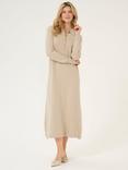 KAFFE Hectra Wool Blend Knit Midi Dress