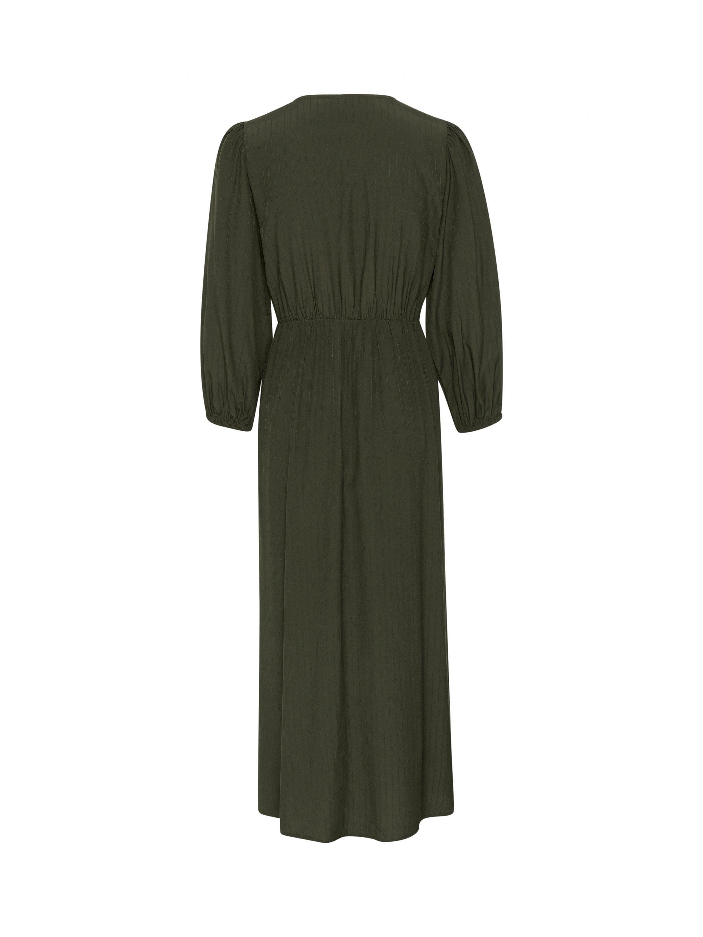 Product image 5 of 5, which shows KAFFE Dorit Maxi Dress, Green, 8