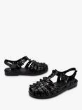 Melissa Possession Studs Jelly Fisherman Sandals, Black