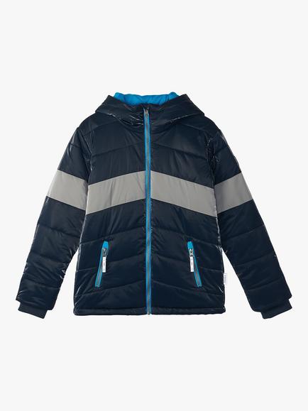 Hatley Kids' Hooded Puffer Jacket, Salute, Salute