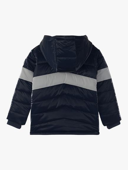 Hatley Kids' Hooded Puffer Jacket, Salute - view 2, Salute