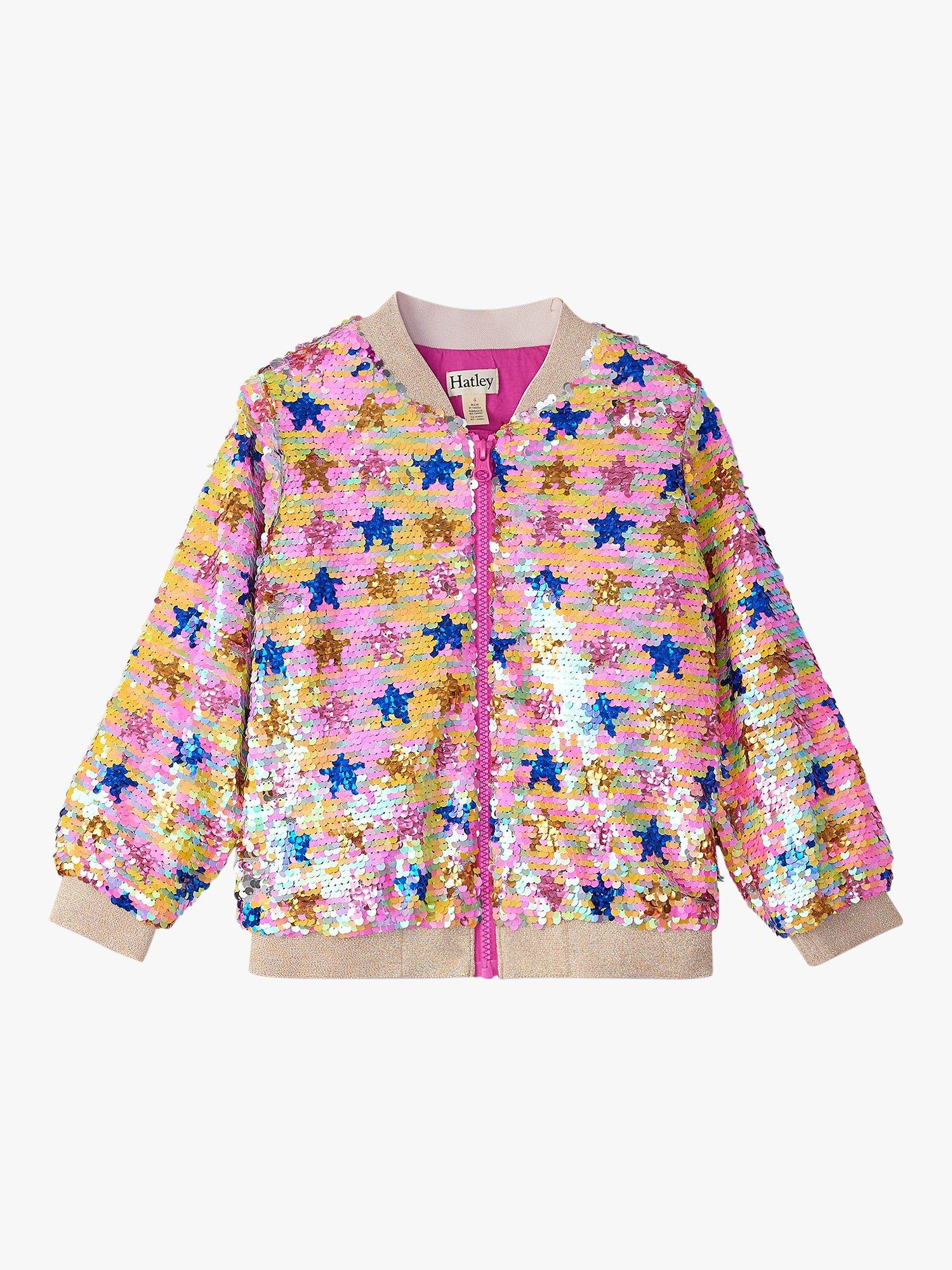 Childrens sequin bomber jacket hotsell