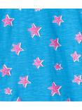 Hatley Kids' Glitter Stars Pyjamas, Blithe