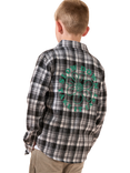 Angel & Rocket Kids' Stone Brushed Checked Shirt