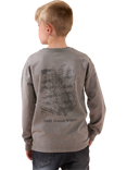 Angel & Rocket Kids' Long Sleeve Tee, Taupe