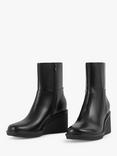 Vagabond Shoemakers Deena Leather Wedge Ankle Boots, Black