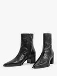Vagabond Shoemakers Giselle Leather Pointed Ankle Boots, Black
