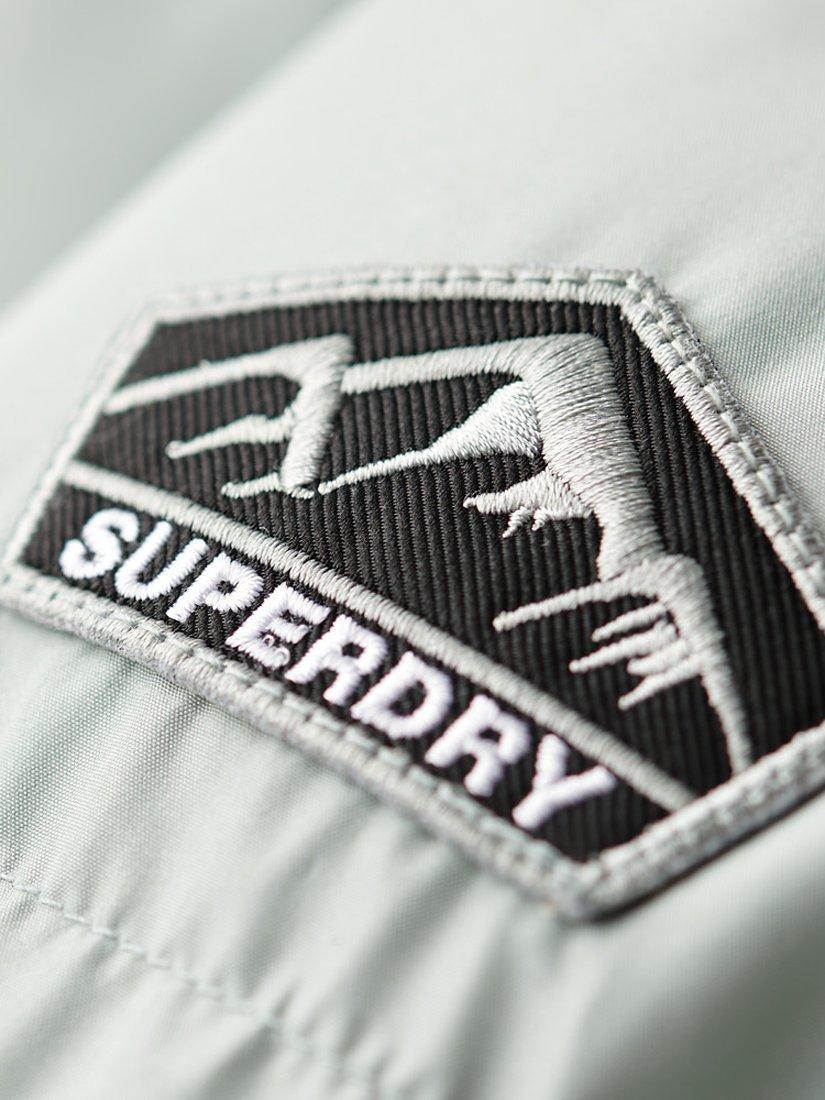 Product image 7 of 7, which shows Superdry Hooded Sports Puffer Jacket, Puritan Grey, 8