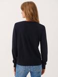 Part Two Ellah Wool Cashmere Blend Cardigan, Night Sky