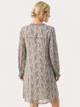 Part Two Botella Paisley Dress, French Oak/Black