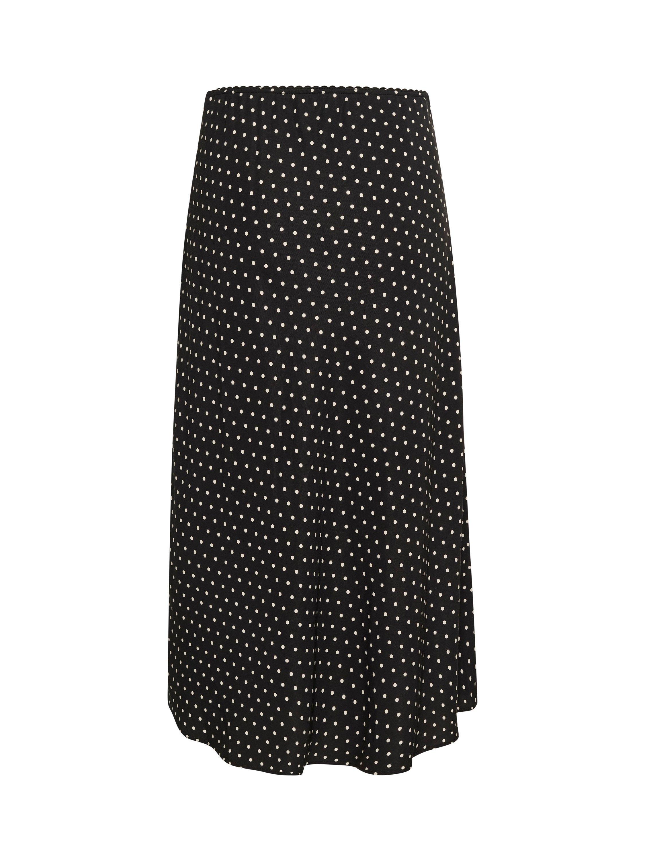 Polka dot skirt two piece sale