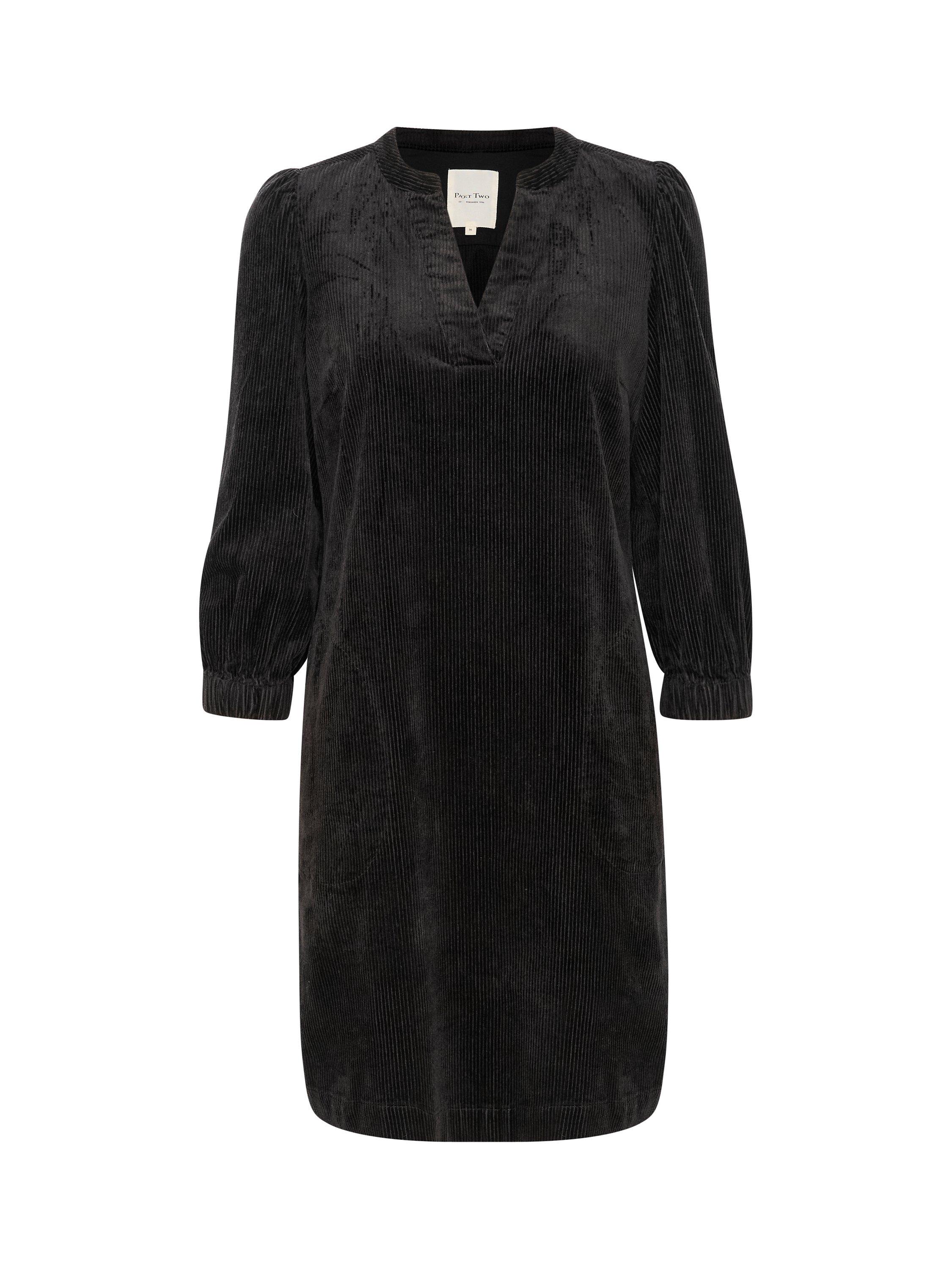 Product image 5 of 6, which shows Part Two Ramita Corduroy Dress, Black, 8