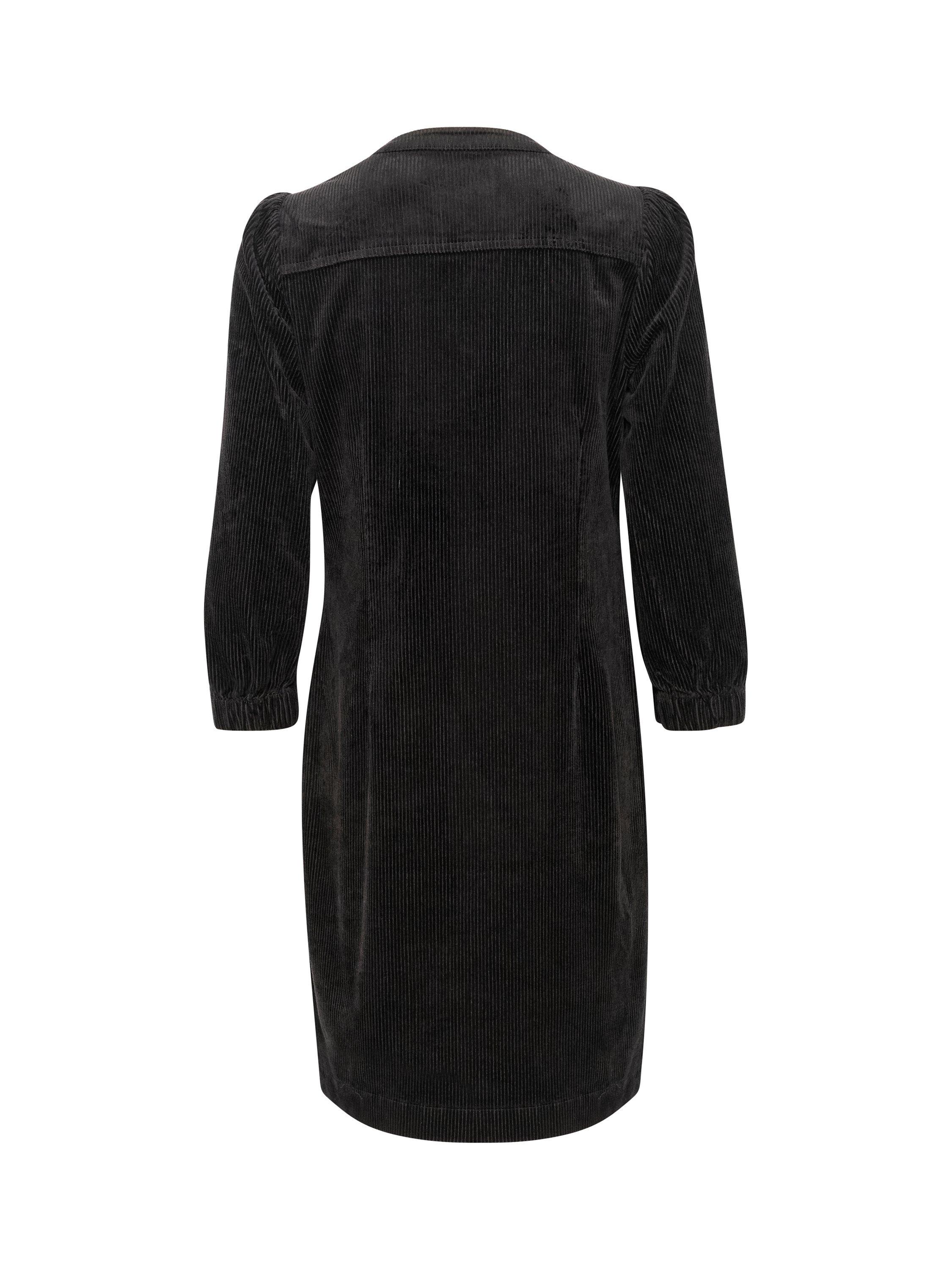 Product image 6 of 6, which shows Part Two Ramita Corduroy Dress, Black, 8