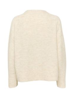 Part Two Lulya Oversized Jumper, Birch Melange - view 2, Birch Melange