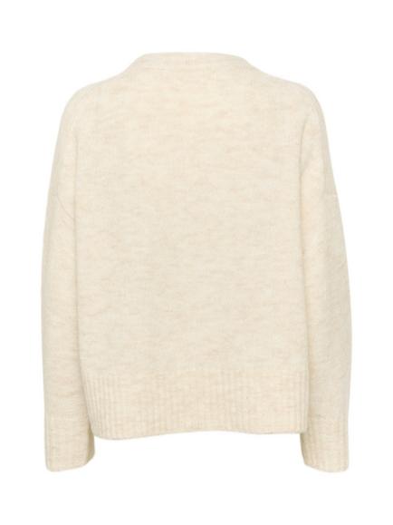 Part Two Lulya Oversized Jumper, Birch Melange - view 2, Birch Melange