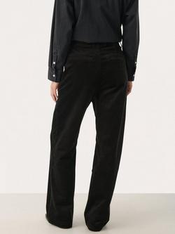 Part Two Clarisse Corduroy Trousers - view 2, Black