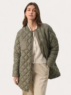 Part Two Lucca Quilted Jacket, Smokey Olive, Smokey Olive